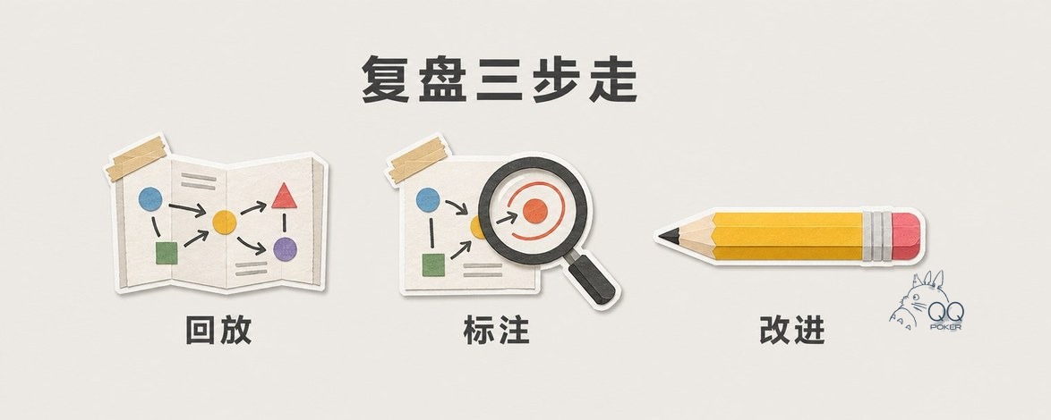 复盘三步走